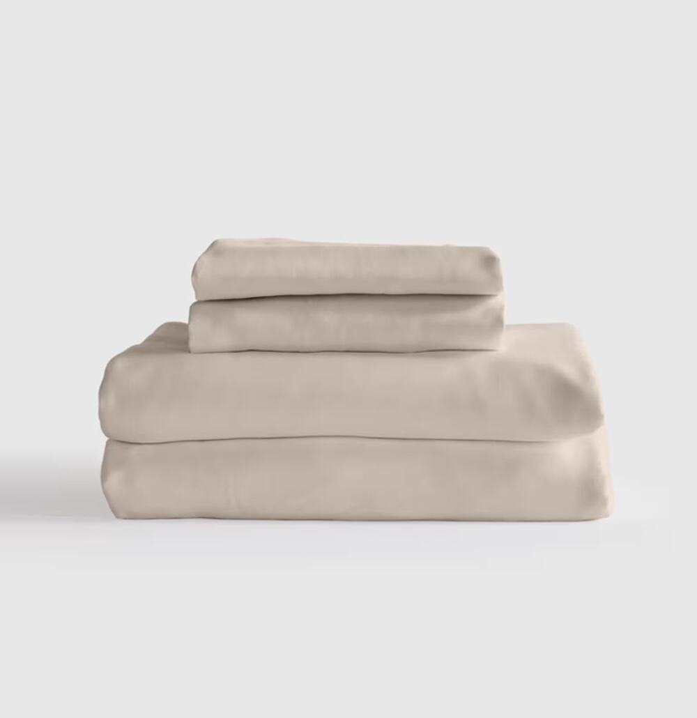 Quince Bamboo Sheet Set - King - Sand